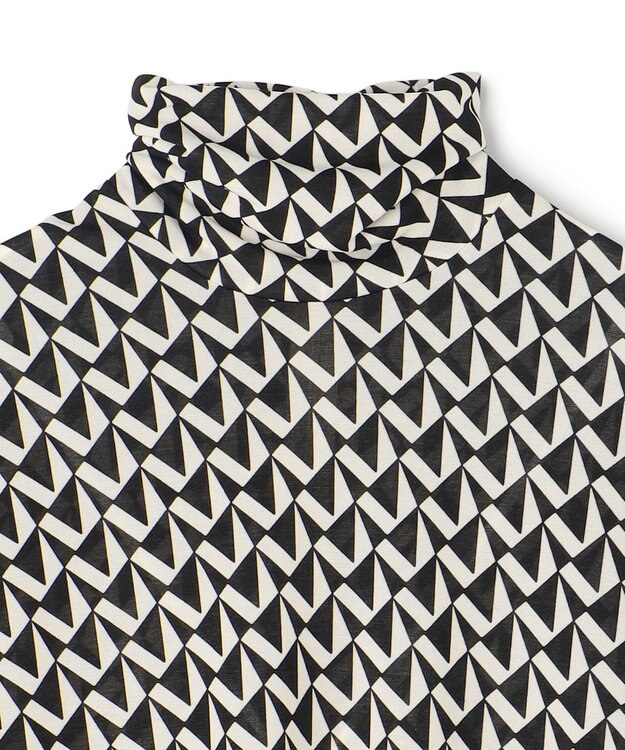 BEIGE， 【洗える】MODESTO / ジャージーストレッチタートルトップス Monotone