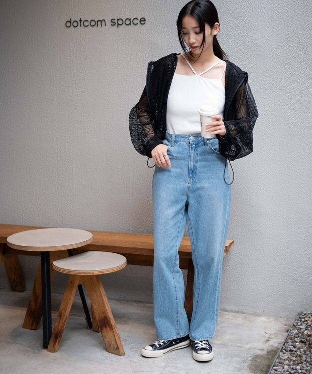 WEGO メッシュパーカー ブラック