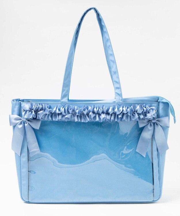 WEGO 【痛バ＆推し活グッズ】ときめきプレーン痛バッグLL サックス