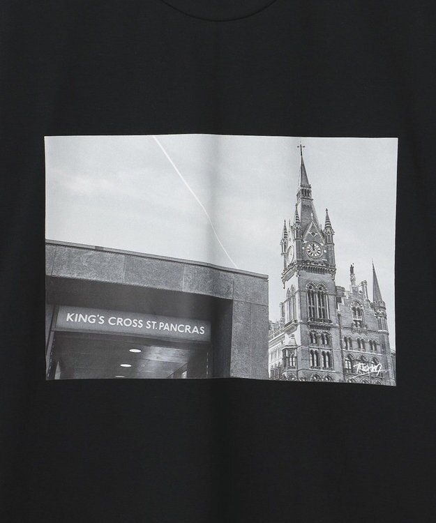 JOSEPH HOMME 【LEON 掲載】＜WEB限定カラーあり＞フォトグラフィックロンドン / アートプリント半袖Tシャツ ブラック系1