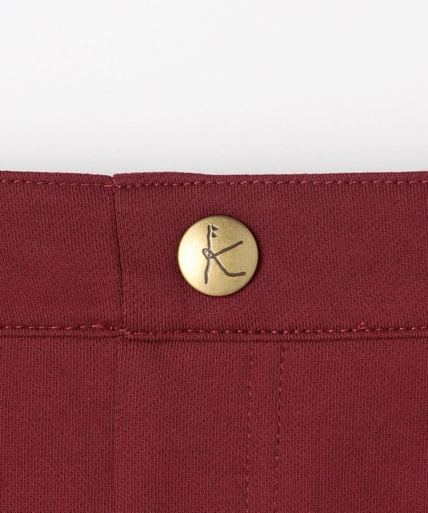 組曲 KIDS 【150-160㎝】ソフトストレッチ ショートパンツ ボルドー