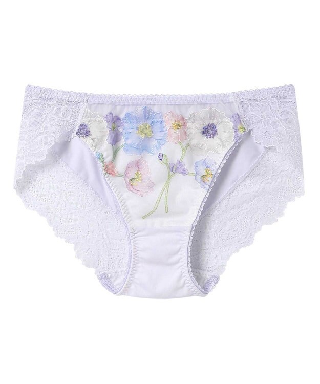 AMPHI ショーツ 【stylist 4U スタイリストフォーユー】 BYJ383とペア アウターにひびきにくい(裾) PYJ183 アンフィ／ワコール ブルー