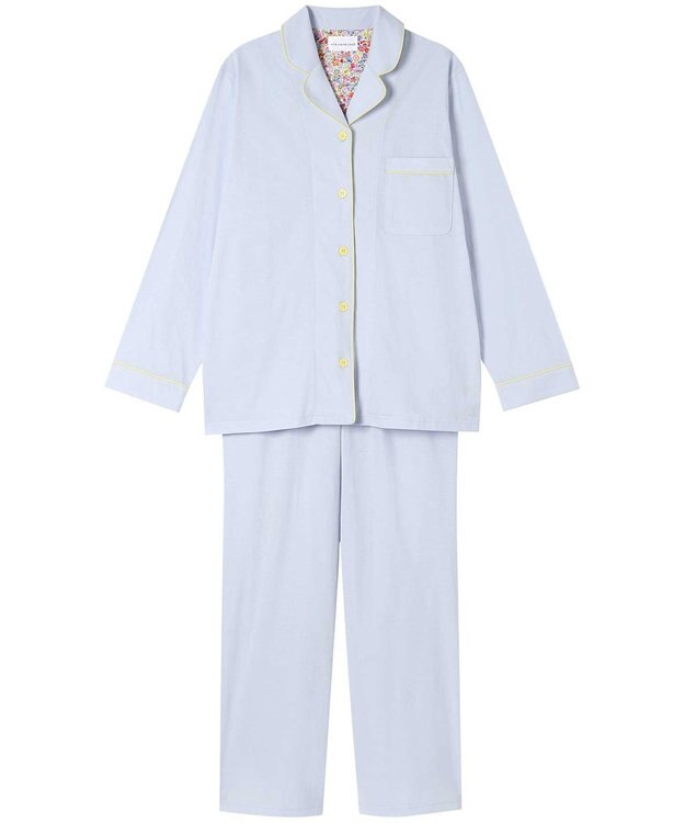 une nana cool 【綿100％】ハイゲージ天竺パジャマ　ＭＡＤＥ　ＷＩＴＨ　ＬＩＢＥＲＴＹ　ＦＡＢＲＩＣ SX