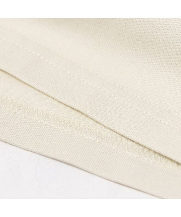 Mother garden しろたん Tシャツ 半袖  《タテゴトアザラシ的 シロタン図柄》 ベージュ色 S/M/L/XL 白~オフホワイト