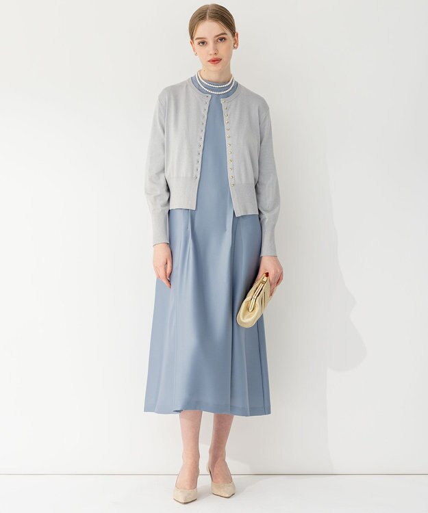 23区 【APPLAUDIR】ラメクラッチバッグ ゴールド系