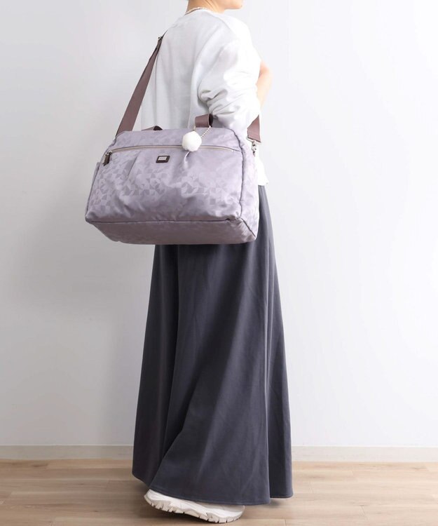 ACE BAGS & LUGGAGE Kanana project collection VYG マリティマ ボストンバッグ 68736 カナナプロジェクト ライラック