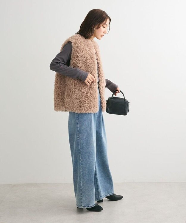 Green Parks ・ＥＬＥＮＣＡＲＥ　ＤＵＥ　シープファーベスト Beige