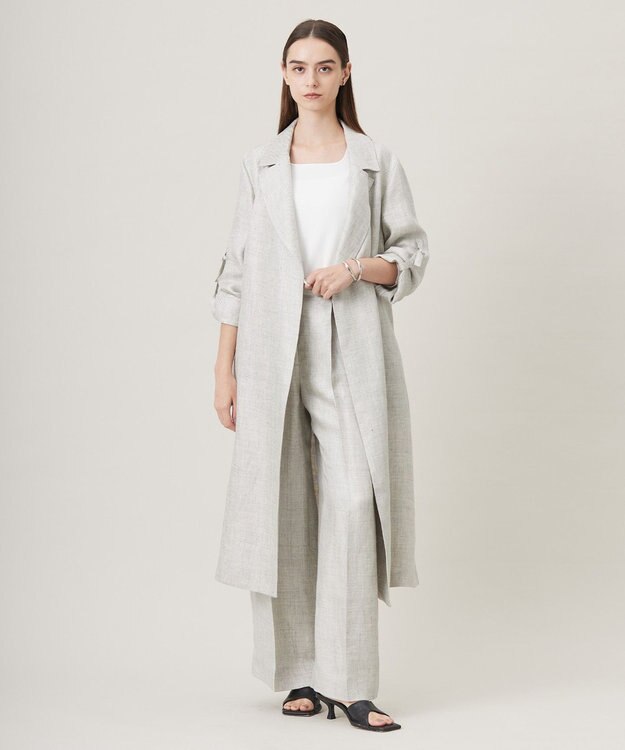 ICB 【洗える】 シンセティックフルニードル ニットプルオーバー トープ系