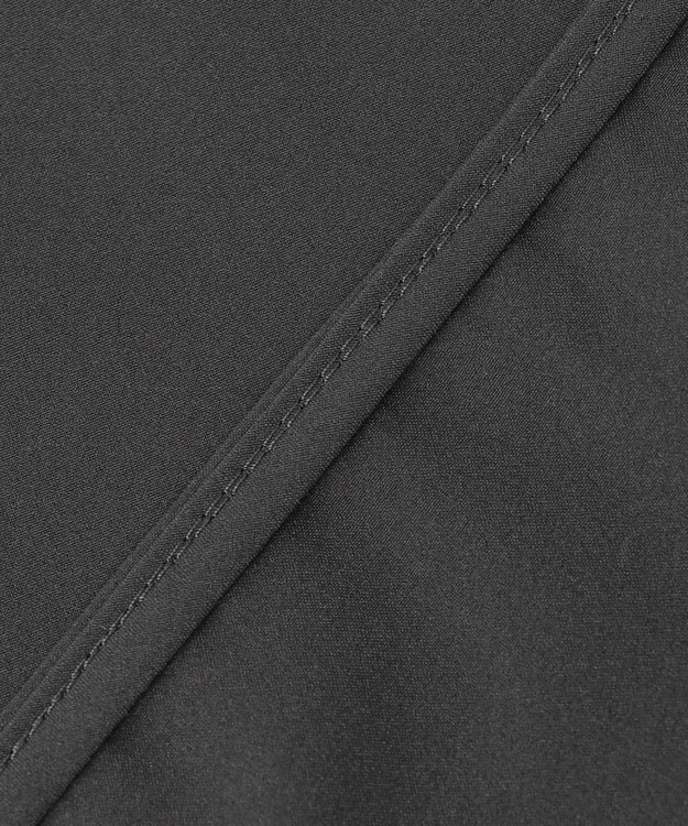 UNFILO FINE MOVE コクーンブラウス チャコール