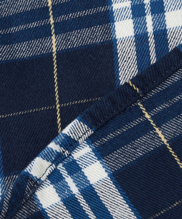 J.PRESS KIDS 【140-170cm】ストライプ＆チェック シャツ ネイビー系チェック