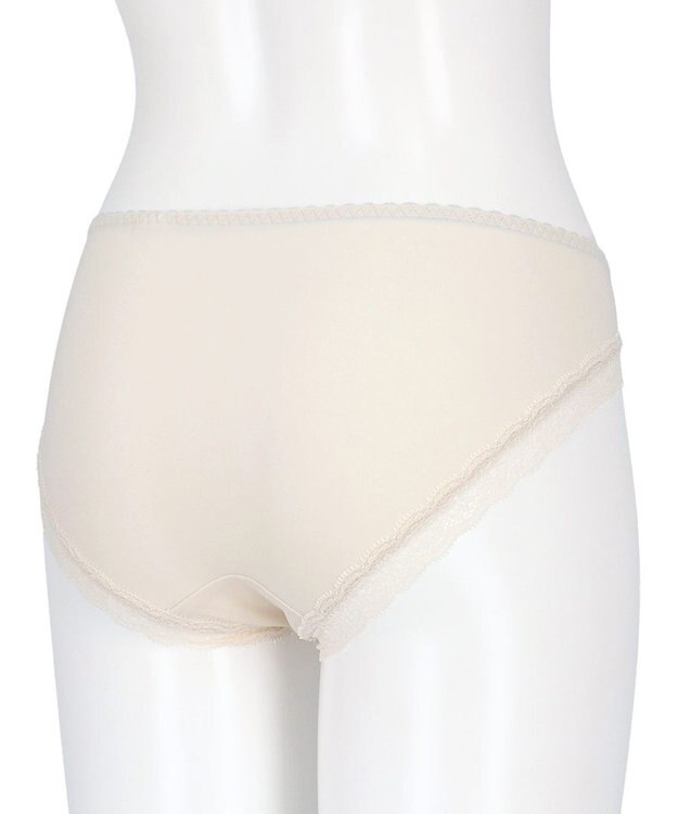 WACOAL ショーツ 【重力ケアブラ】 BXB194とペア はきこみ丈あさめ ナイロンベア天竺素材(バック) レディース PXB194 /ワコール ホワイト系