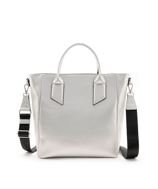 MioFIRANO SILHOUETTE U002 ショルダーバッグ A4サイズ対応 SILVER