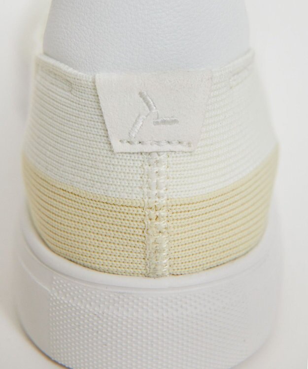 steppi “撥水＆洗えるニットシューズ” UNISEX ニット スニーカー アイボリー