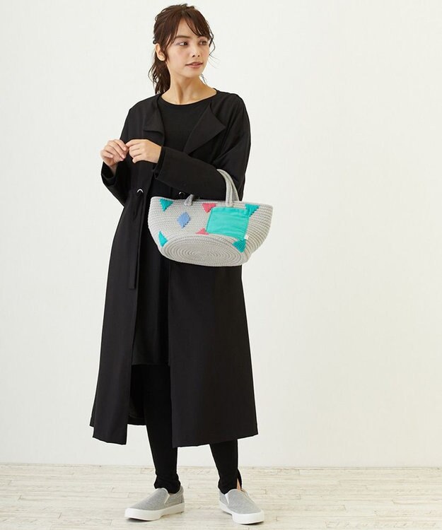 ROOTOTE 2987【インテリア＆トート】/ LT.デリ.ロープ.ロンブス-A 01：グレー