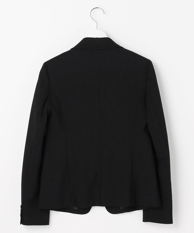 J.PRESS LADIES S 【リクルート対応】セラータカームスキン テーラード ジャケット ブラック系