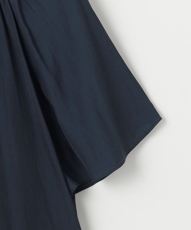 ANY SIS 【洗える】カッセンシャーリング ブラウス ネイビー系