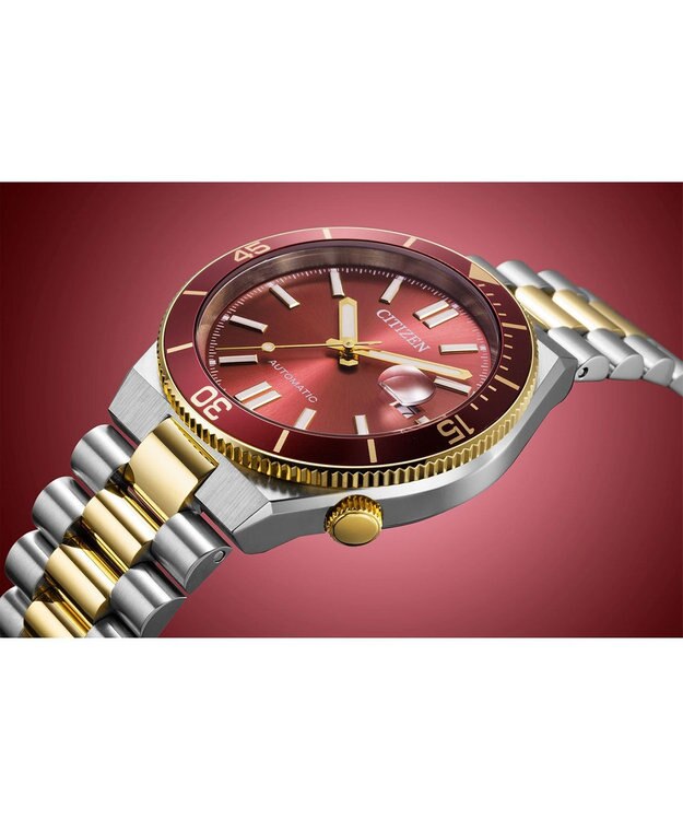 CITIZEN 【メカニカルウオッチ TSUYOSA】豊富なカラーバリエーションが人気の機械式腕時計 NJ0234-58X シルバー