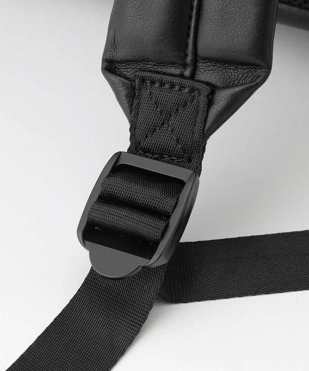 JOSEPH HOMME シンセティックソフトレザー　バックパック ブラック系