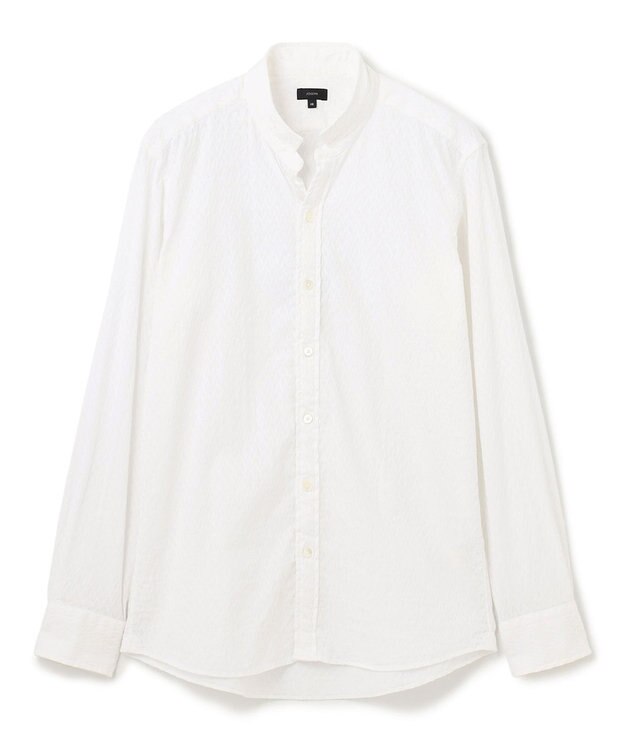 JOSEPH HOMME アロージャガードストレッチ　ウイングカラーシャツ ホワイト系