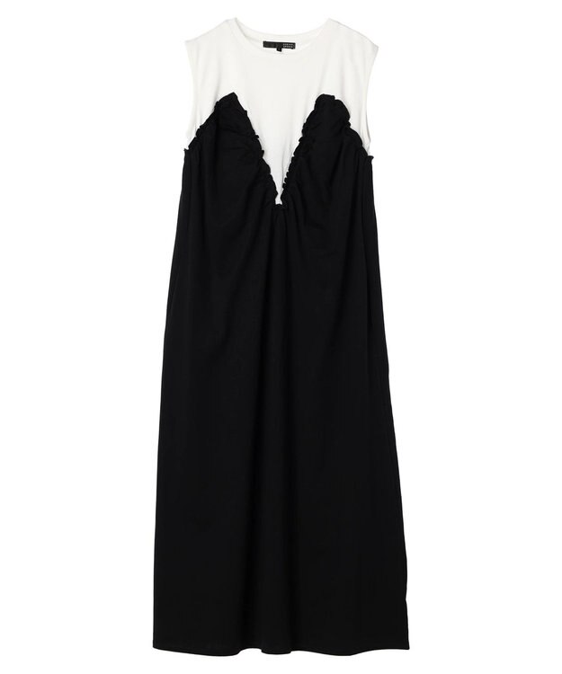 Green Parks ・ＳＵＧＡＲ　ＳＰＯＯＮ　【ＣＯＯＬ】ドッキングワンピ Off White