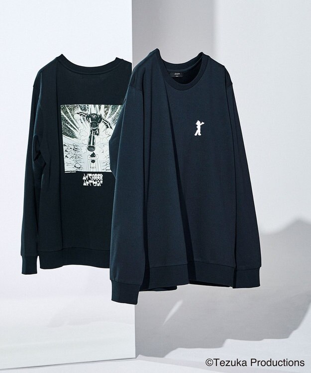 JOSEPH HOMME 鉄腕アトム×JOSEPH HOMME　BACK PRINT LONG SWEAT ブラック系