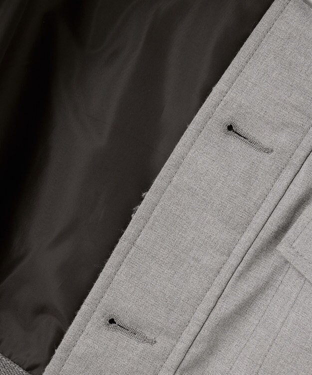 JOSEPH ABBOUD MOUNTAIN 【撥水/ライナードッキング対応】スライバー カモフラージュコンビ パーカー ライトグレー系