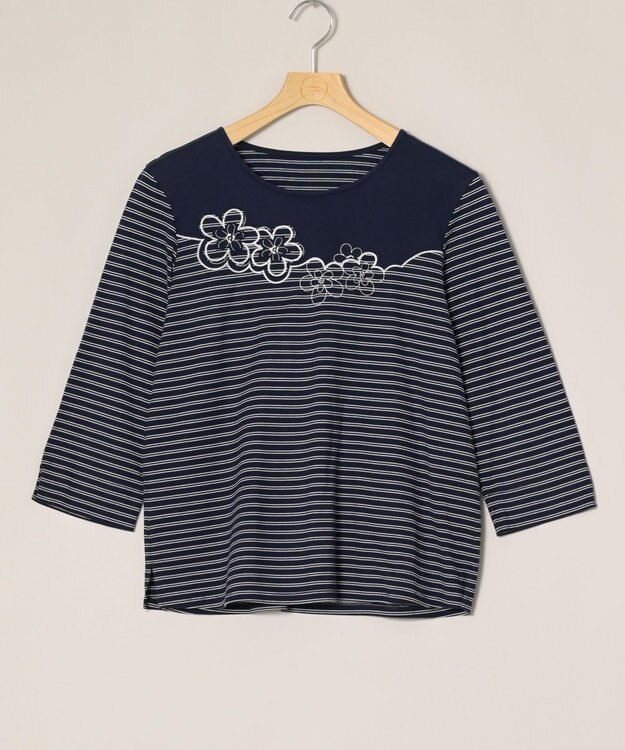 ONWARD Reuse Park 【JANE MORE】カットソー春夏 ネイビー