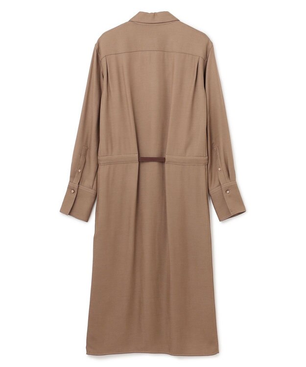 JOSEPH ビスコースツイル　シャツドレス Hickory