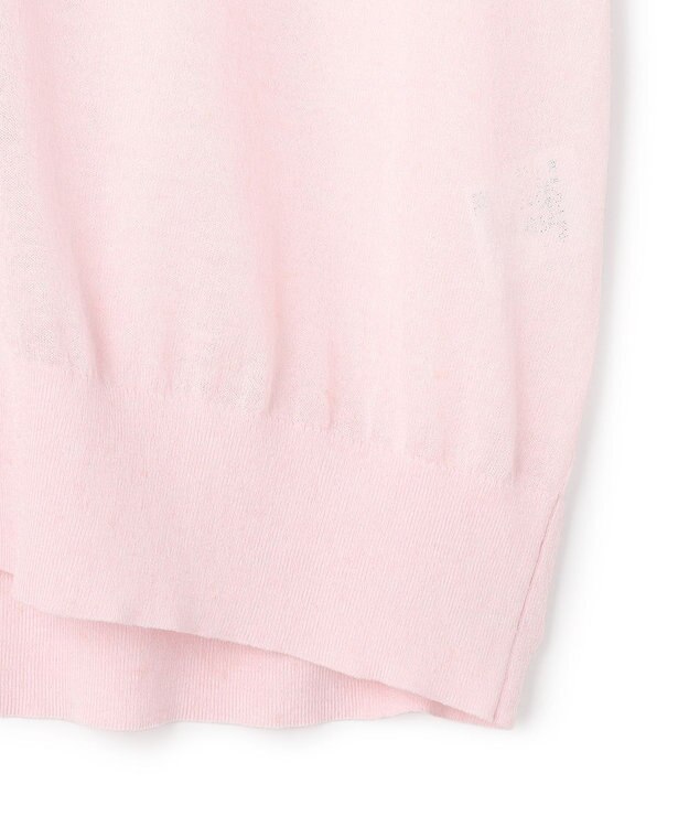 ICB 【先行予約】 リネンブレンドシアー カーディガン ライトピンク