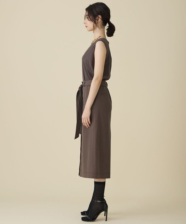 自由区 S スーピマスムース タンクトップ [新色]ブラウン