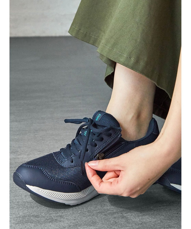 ASICS WALKING ゲルファンウォーカー W054 3E相当 ブルー系