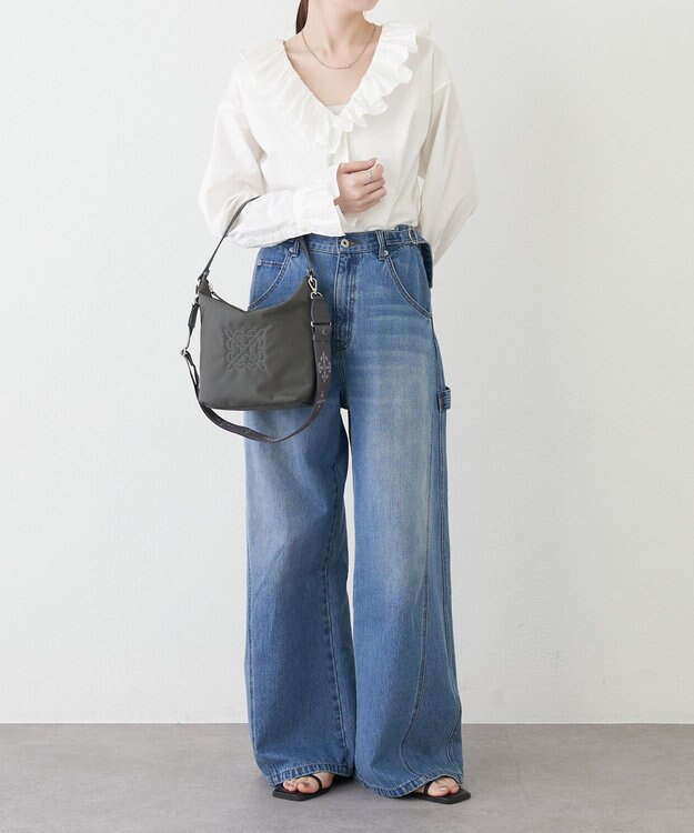 russet 《WEB限定》スタンダードミニショルダーバッグ <コーデュラナイロン>(CE-1719-WEB) Gray