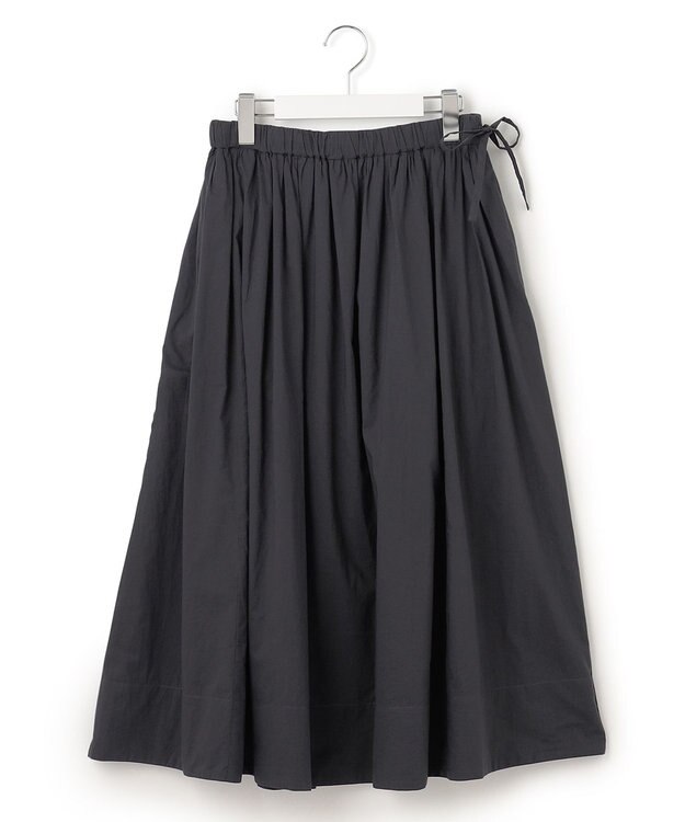 J.PRESS YORK STREET 【WOMEN】コットンボイルスカート グレー系