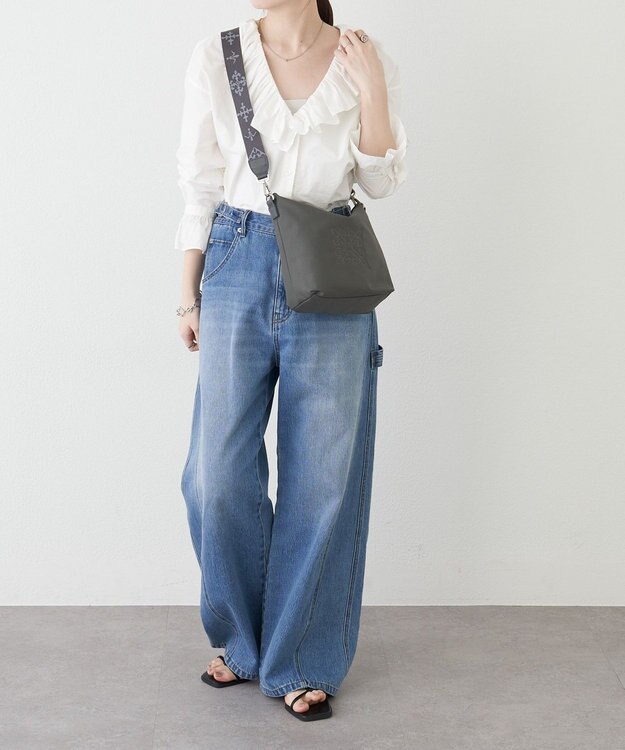 russet 《WEB限定》スタンダードミニショルダーバッグ <コーデュラナイロン>(CE-1719-WEB) Gray