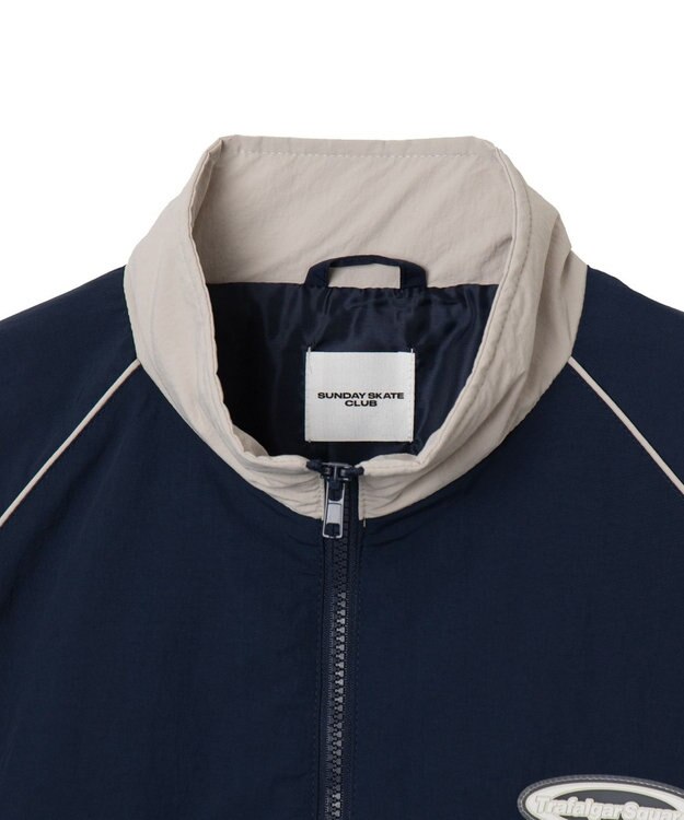 WEGO バルーンナイロンブルゾン ネイビー