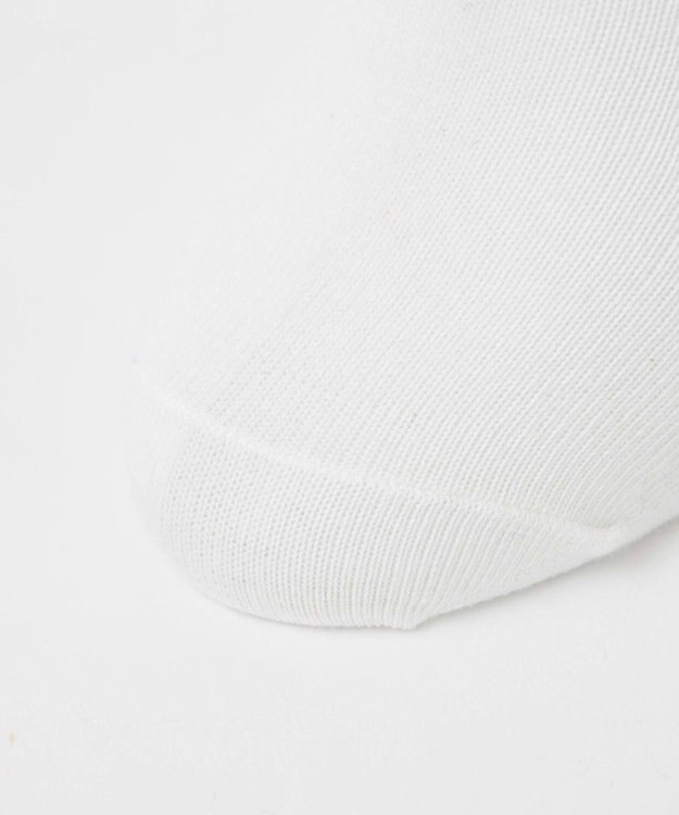 WEGO クレイジー刺繍アンクルソックス ホワイト