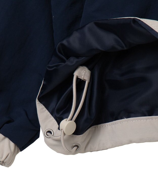 WEGO バルーンナイロンブルゾン ネイビー