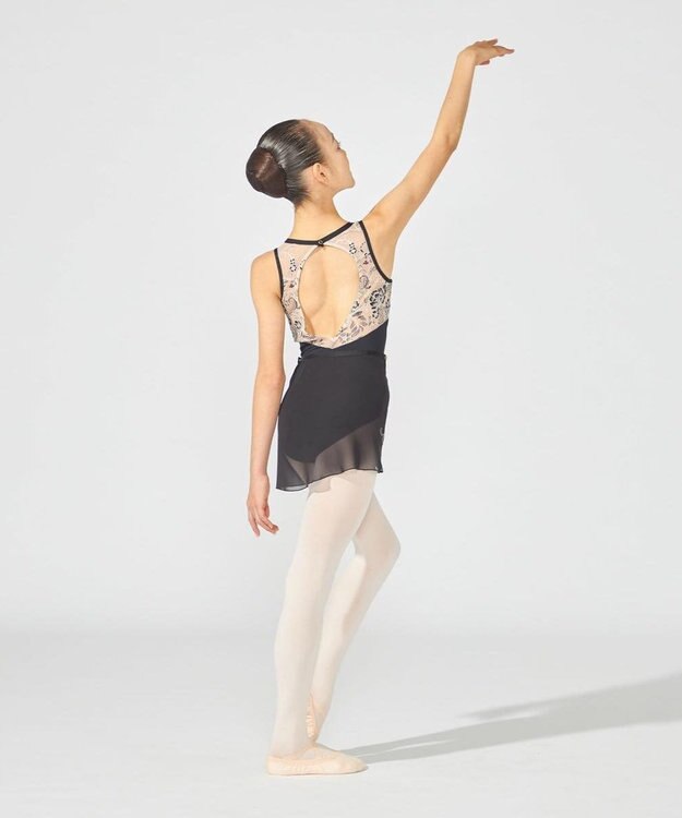 Chacott 【Nela ライン】ジュニア スカート ブラック