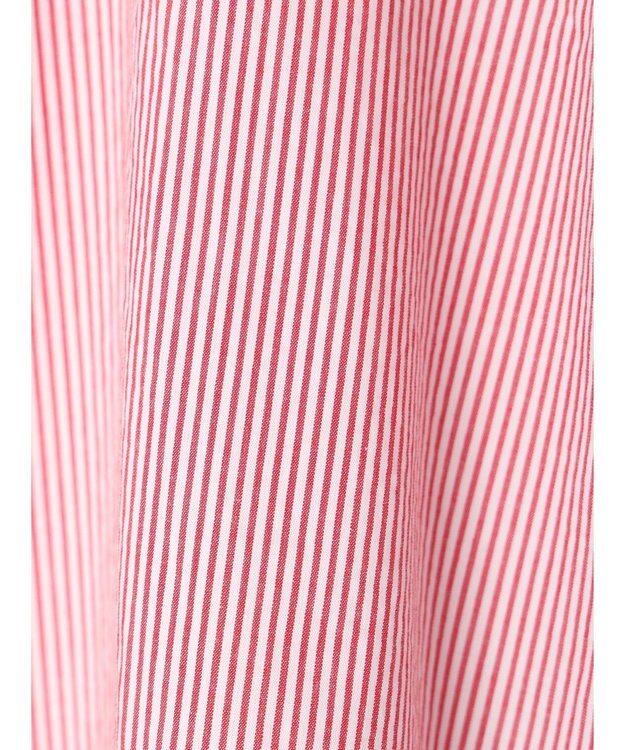 AMERICAN HOLIC 綿ブロードＢＩＧシャツ Stripe Red