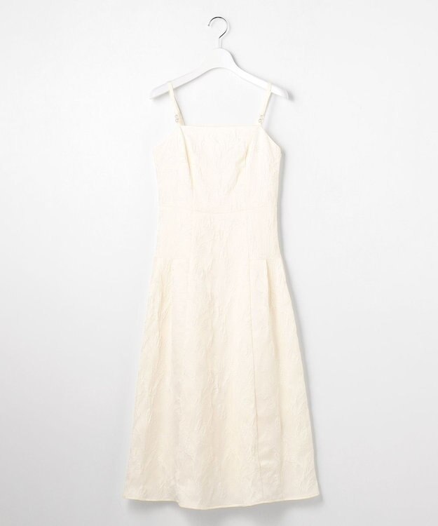 Feroux 【先行予約】ジャガードキャミ ワンピース アイボリー系