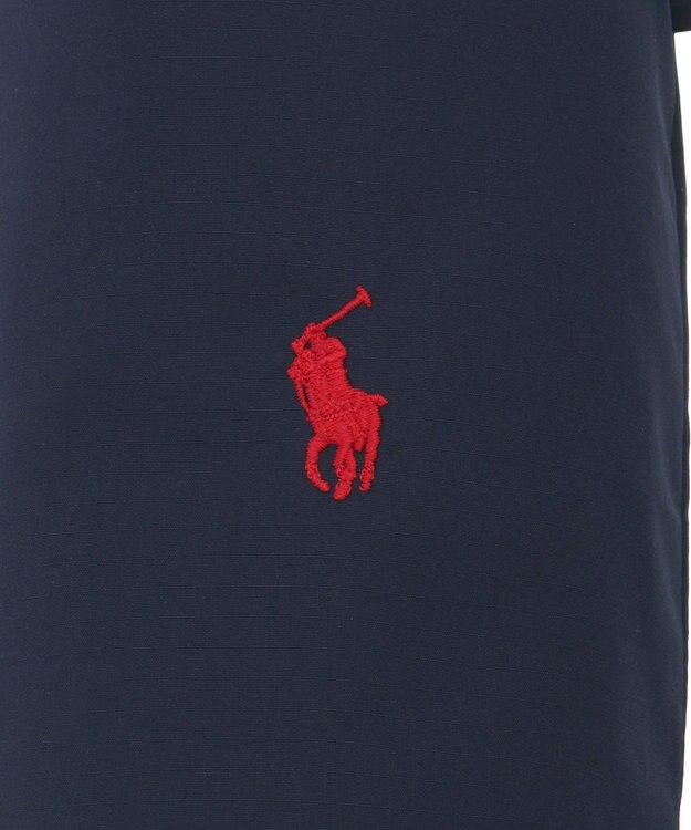 MOONBAT POLO RALPH LAUREN ポロポニー刺繍 リップハンドル付ミニ傘袋 ネイビーブルー