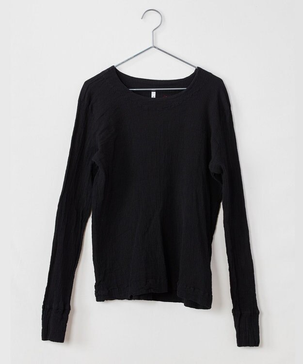 crêprie tsumori chisato creperie LONG SLEEVES T-SHIRT クレプリ 長袖Tシャツ BLACK