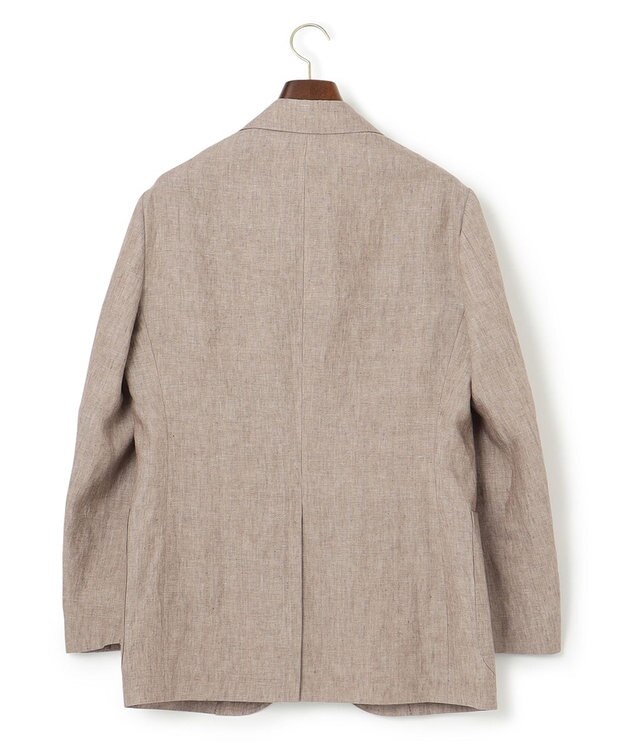 J.PRESS MEN 【WEB・一部店舗限定】SAFILIN リネンジャケット ブラウン系