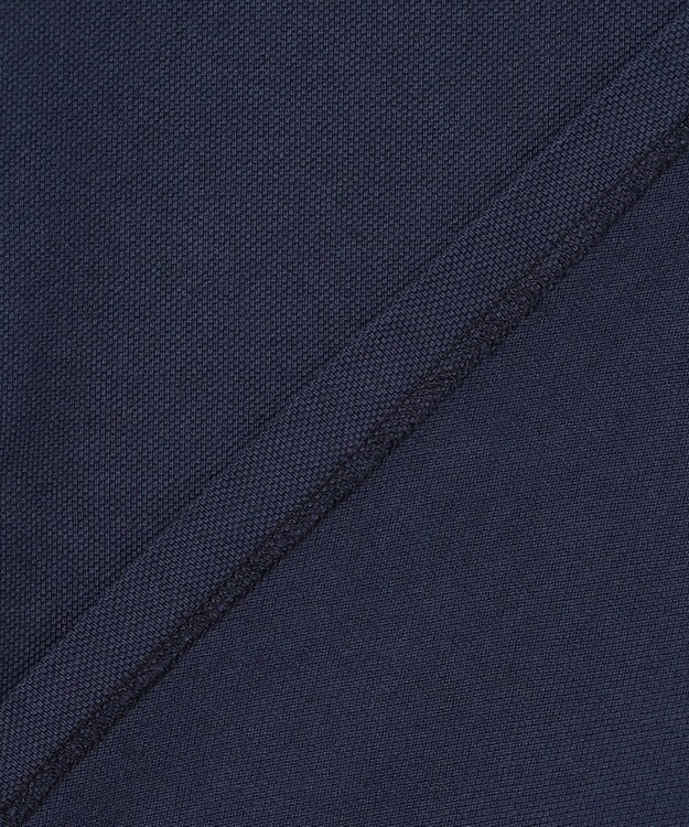 J.PRESS MEN コットンカノコ キーネックポケット Tシャツ ネイビー系