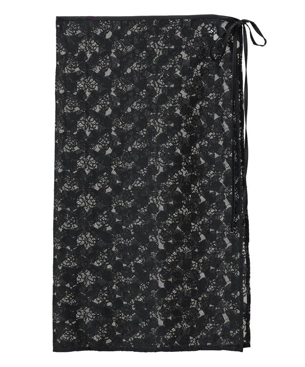 AMERICAN HOLIC ラップレーススカート Black