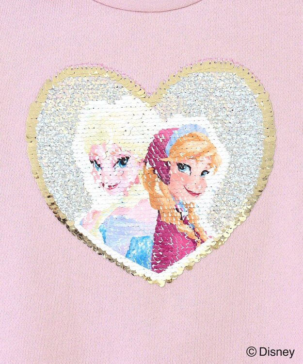 ANY KIDS 【Disney（ディズニー）】FROZEN / ミラクルスパンコール トレーナー ラベンダー<アナ&エルサ>