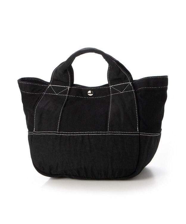 UNBILLION cachecache 製品洗いキャンバス×ナイロントートS ブラックブラック