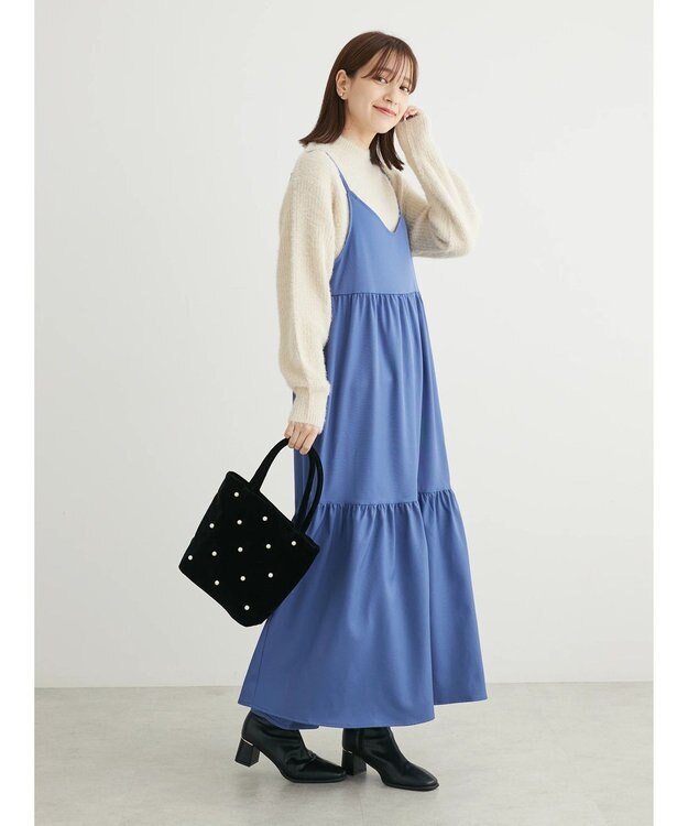 Green Parks ■ＡＪＵＧＡ．×ＧＰ　キャミワンピース Blue