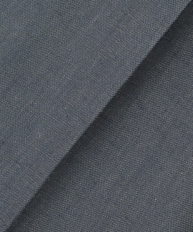 JOSEPH ABBOUD 【ウエストも伸びる！/ストレッチ】ミックスリネンシャンブレーパンツ グレー系