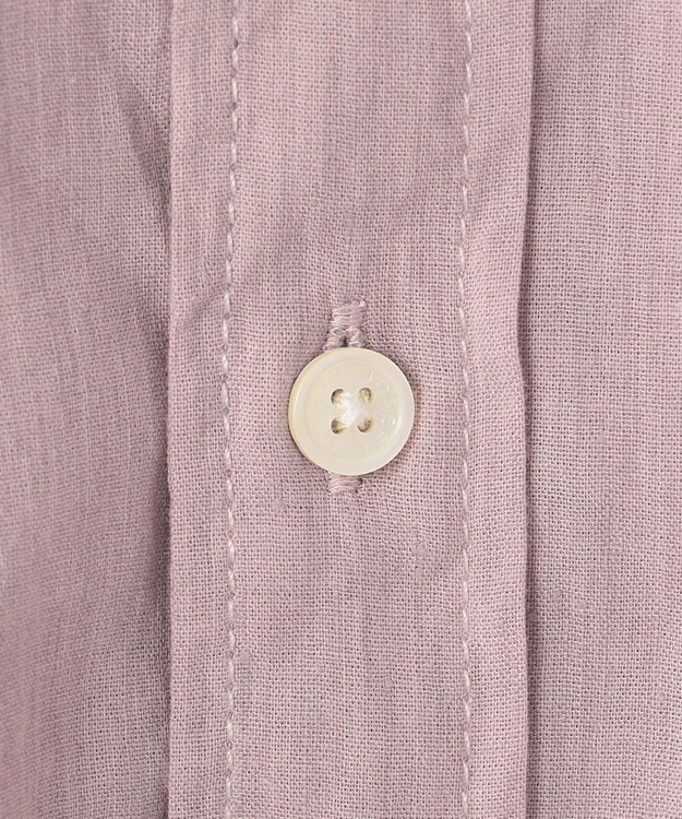 JOSEPH HOMME リネンストレッチブロード ウィングカラーシャツ ローズ系